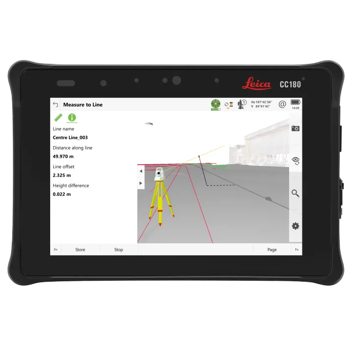 Leica CC180 Captivate Windows 8" Tablet