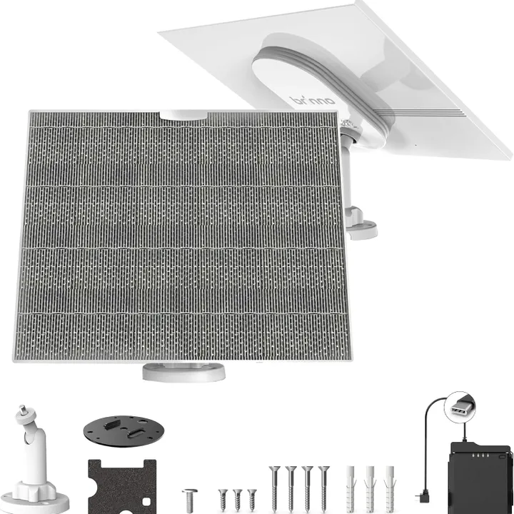 Brinno ASP1000-P Solar Power Kit for BCC2000 & BCC2000 Plus
