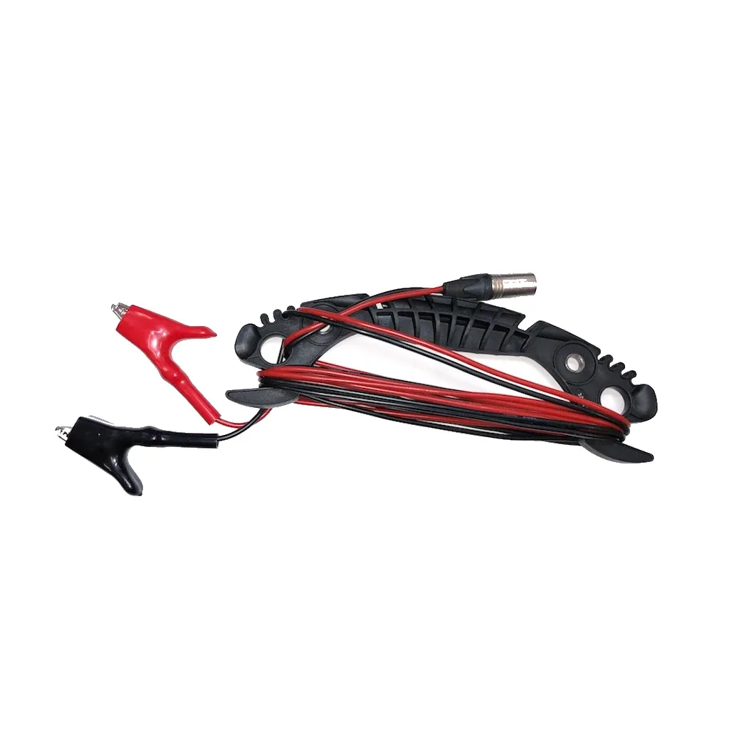 Vivax Direct Connection Lead for vLoc & VM Series with Standard Clips (3 pin male plug)
