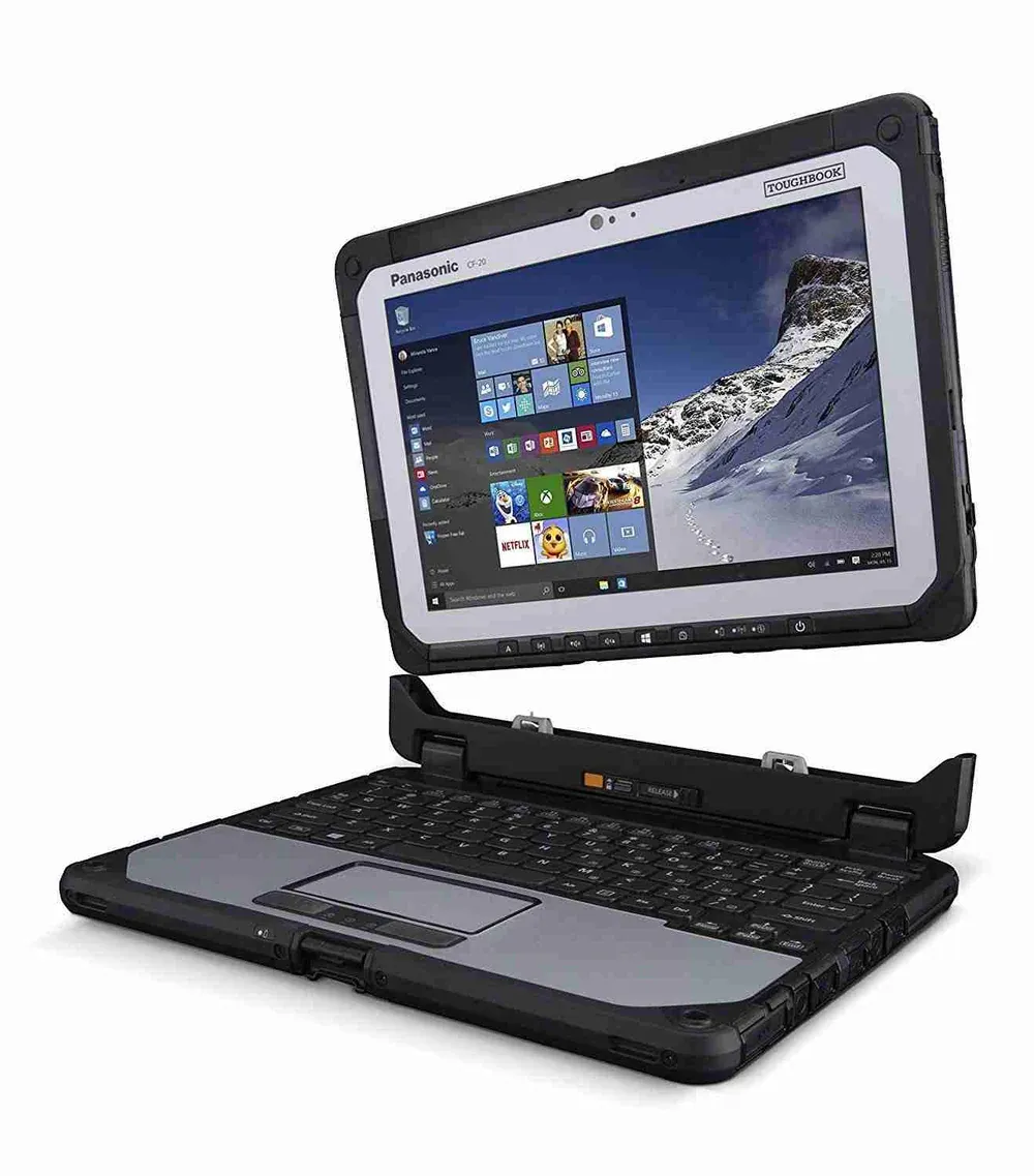 Panasonic Toughbook CF-20 10.1 Mk2 with 2nd Battery **