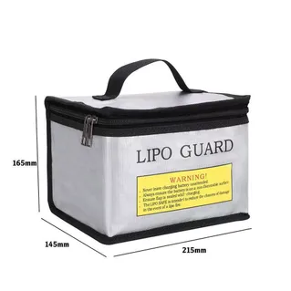 LIPO Safety Storage Bag - Large - 16.5 x 14.5 x 21.5cm