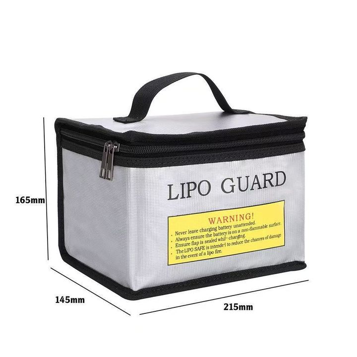 LIPO Safety Storage Bag - Large - 16.5 x 14.5 x 21.5cm