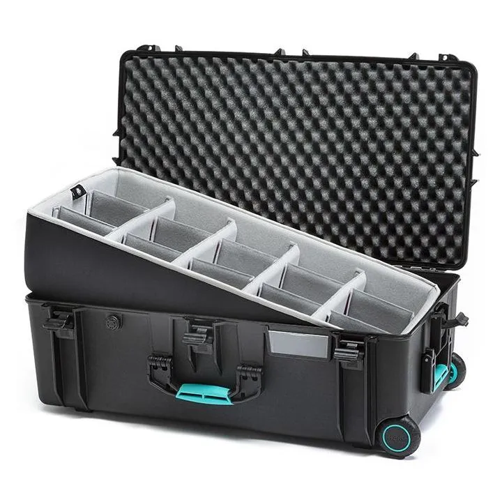 HPRC 2745W - Wheeled Hard Case with Second Skin Liner & Dividers - Black