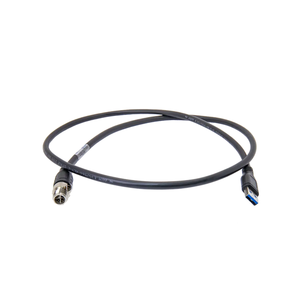 Teledyne FLIR Ladybug 3m USB3 cable, Type A male to M12 male
