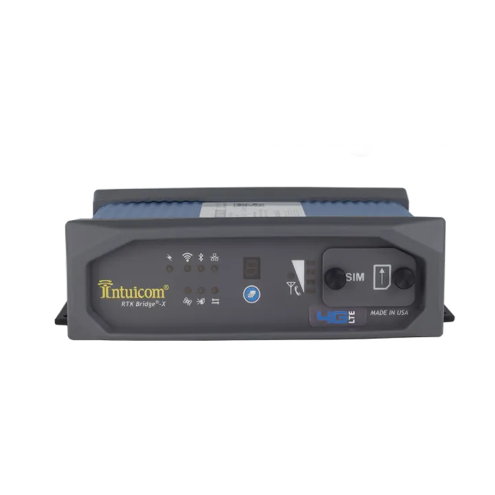 Intuicom RTK Bridge-X kit for Global 4G LTE service with NO internal radio