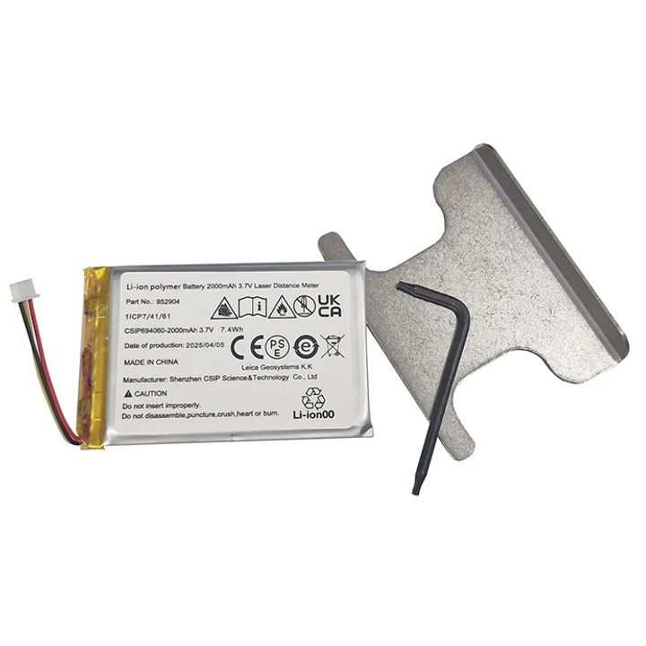 Leica Disto Replacement Battery for Disto D5 / X6