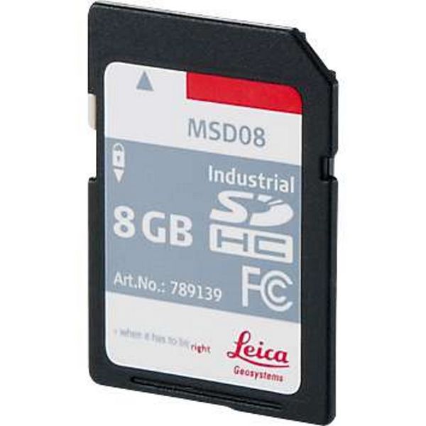 Leica MSD08 Industrial Grade SD Memory Card 8GB LG789139 C.R.